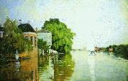 Claude Monet Landscape near Zaandam oil painting